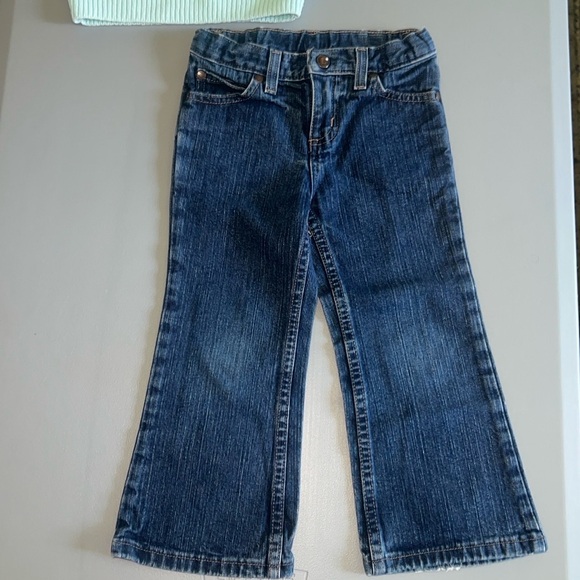 Dinosaur Sweater with Sonoma Jeans Bundle Size 4T - Picture 2 of 9